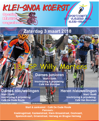Affiche 18 maart 2017 - Nieuwelingen en inwoners