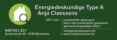 Energiedeskundige Anja Claessens - Moerbeke-Waas
