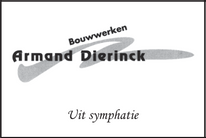 Bouwwerken Armand Dierinck - Moerbeke-Waas