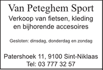 Van Peteghem Sport - Sint-Niklaas