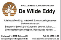 Algemene schrijnwerkerij Eddy De Wilde - Stekene
